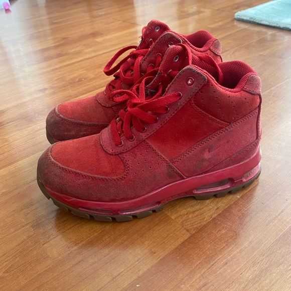 Nike Sz 6 Y Air Max Goadome Gym Red ACG Winter Boots 311567-602 GS. - Picture 7 of 10
